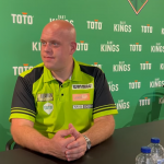 Michael van Gerwen - Interview TOTO Darts Kings